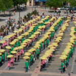 Quadrille Európai Táncfesztivál: szinkrontánc Szombathely Fő terén