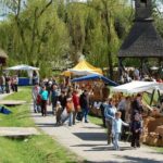 Szent György-napi kézműves vásár a Vasi Skanzenben és virágút Szombathelyen